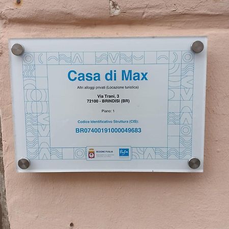 Casa Di Max Apartment Brindisi Bagian luar foto